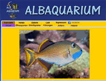 Tablet Screenshot of albaquarium.de